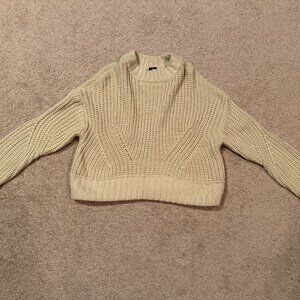 MOON&MADISON TAN KNIT SWEATER WOMENS MEDIUM BRAND NEW WITH TAGS